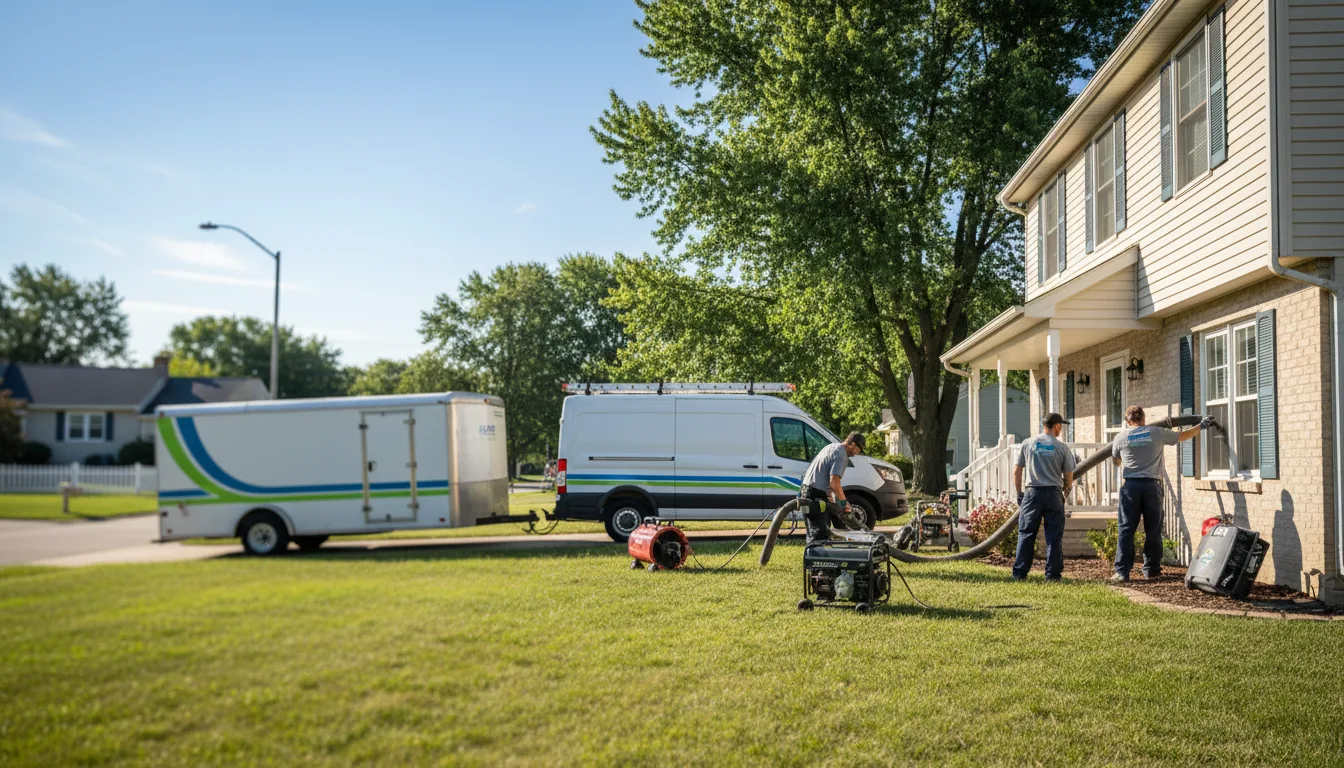 Flooded Basement Restoration And Cleanup With Repair in Ackley, IA near me